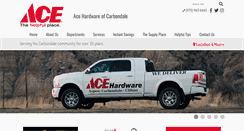 Desktop Screenshot of carbondaleace.com